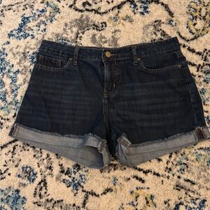 Calvin Klein Jeans Women's Deep Blue Denim Shorts
